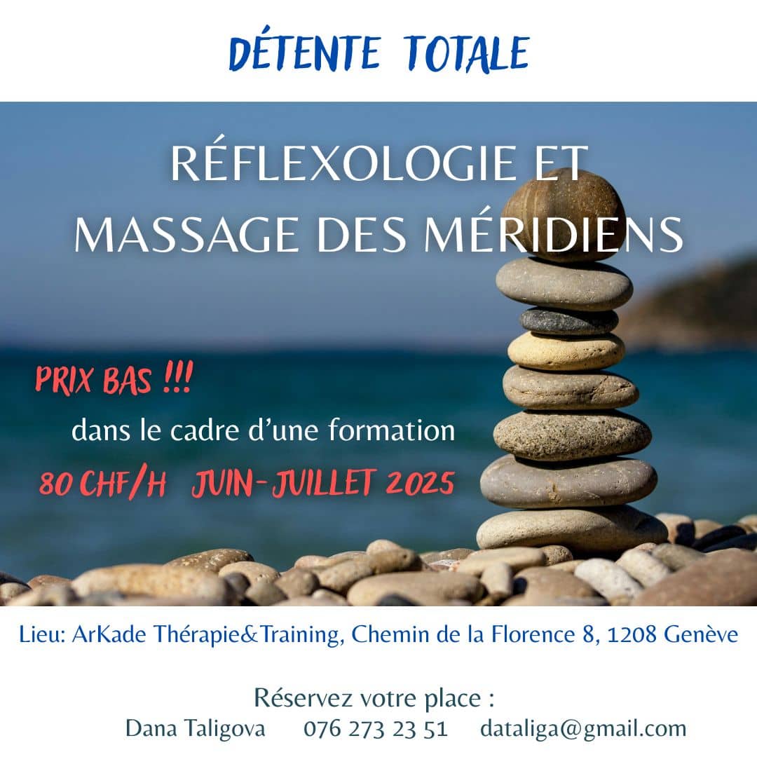 Réflexothérapie et massages des méridiens